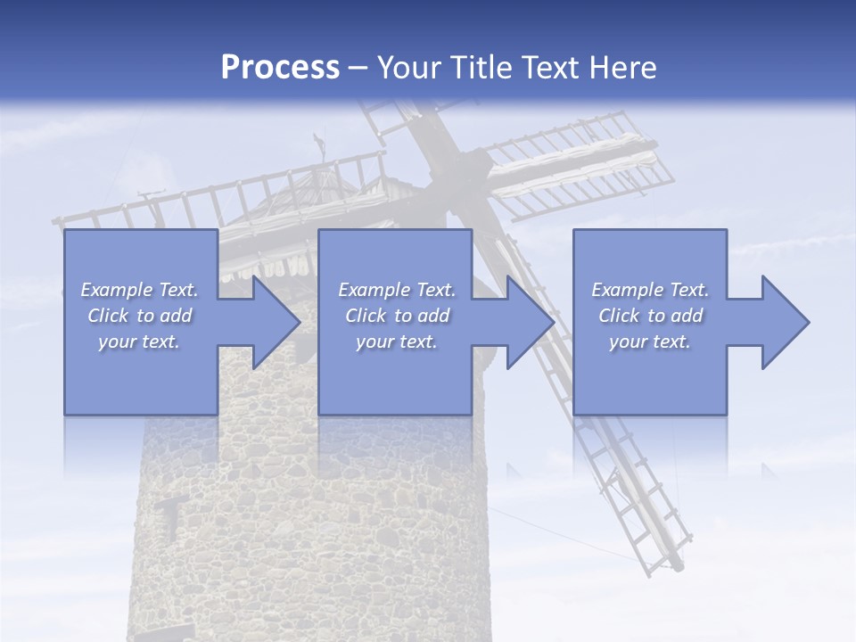 Baker Flour Scene PowerPoint Template