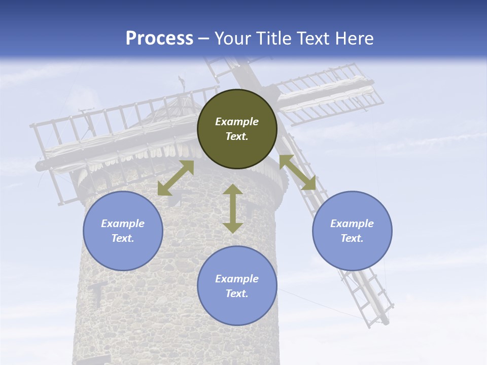 Baker Flour Scene PowerPoint Template