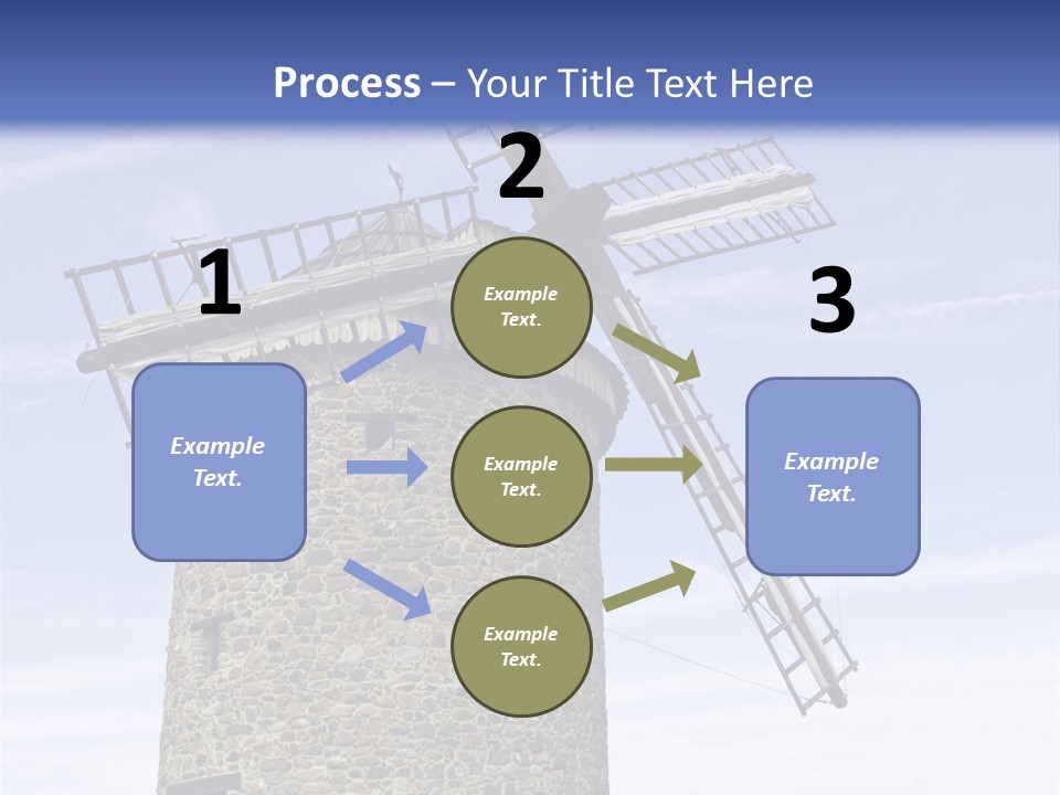 Baker Flour Scene PowerPoint Template