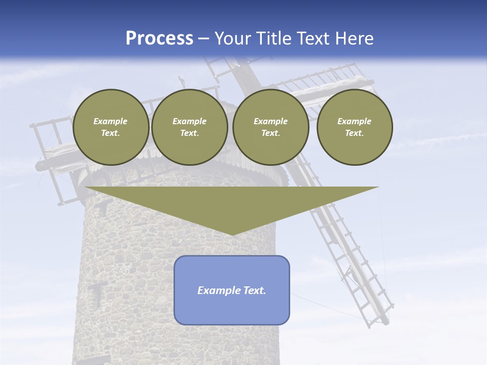 Baker Flour Scene PowerPoint Template