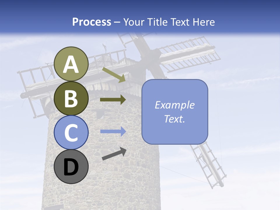 Baker Flour Scene PowerPoint Template