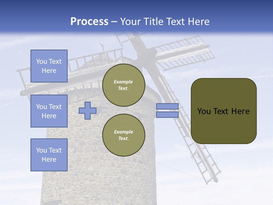 Baker Flour Scene PowerPoint Template