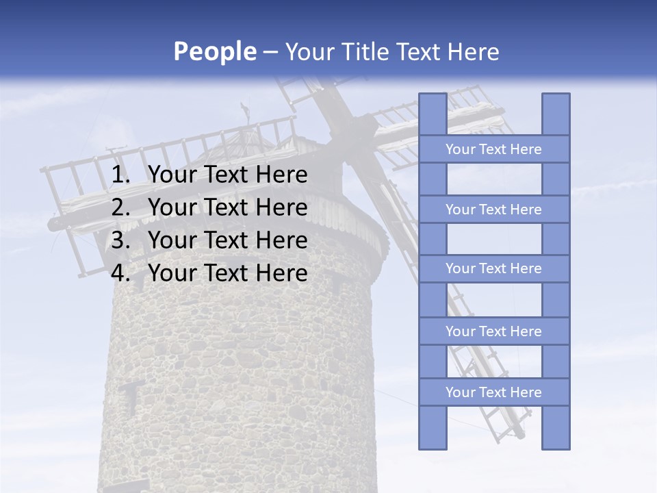Baker Flour Scene PowerPoint Template