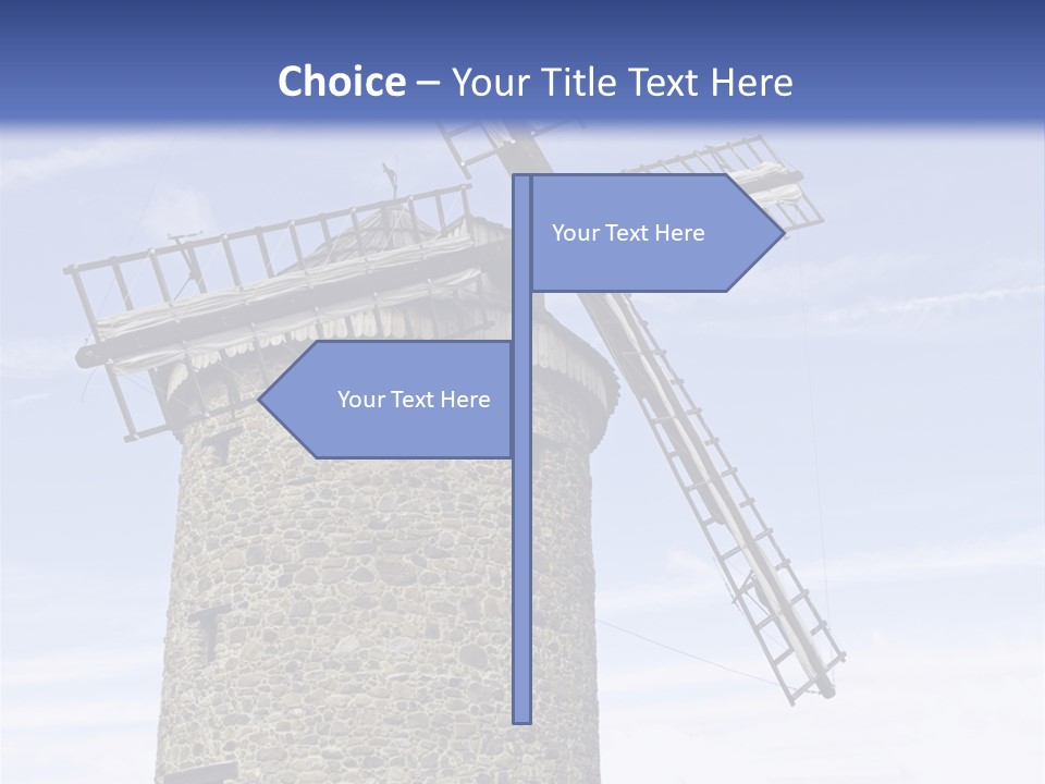 Baker Flour Scene PowerPoint Template