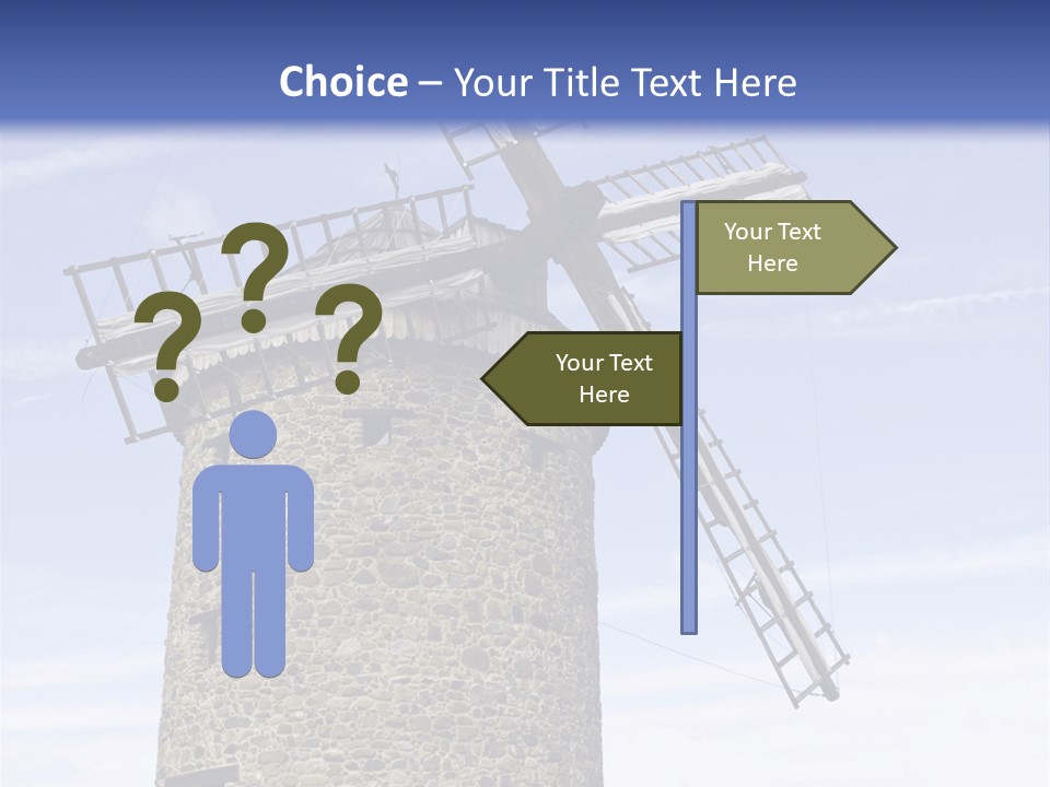 Baker Flour Scene PowerPoint Template