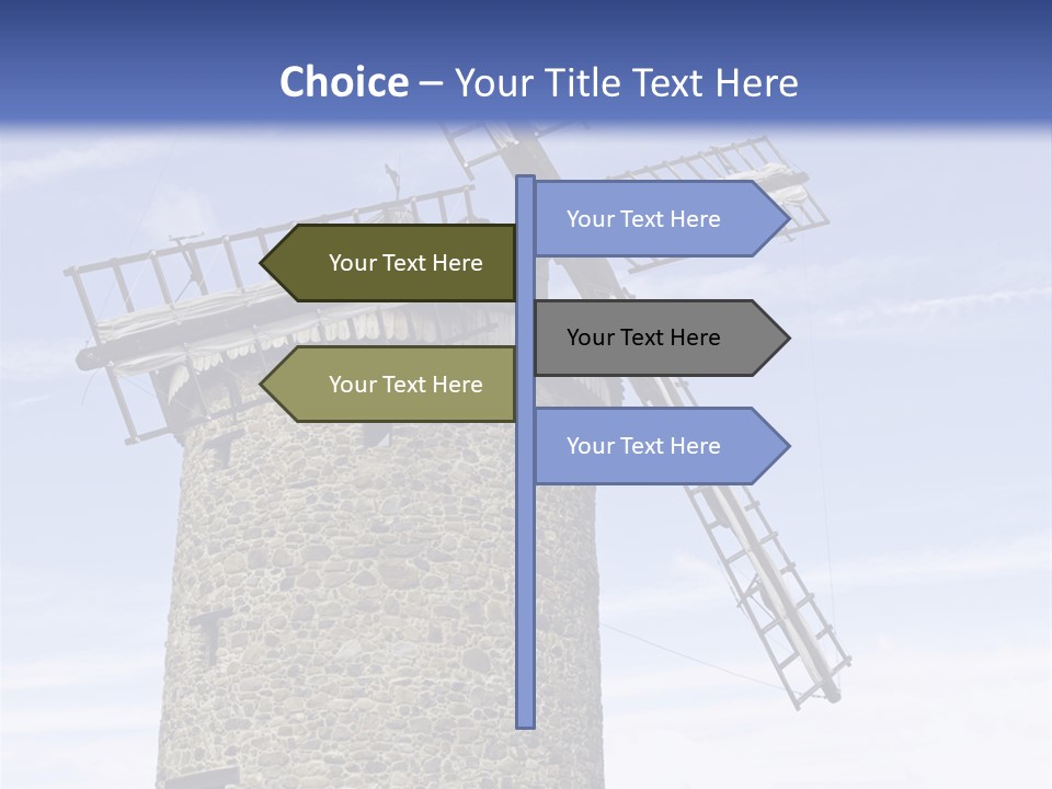 Baker Flour Scene PowerPoint Template