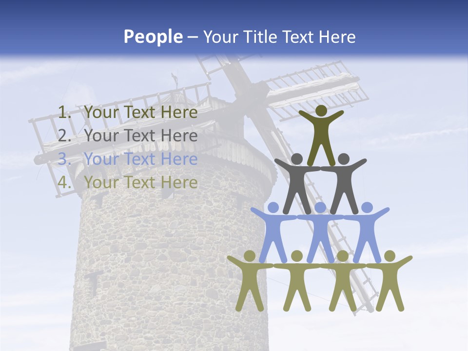 Baker Flour Scene PowerPoint Template