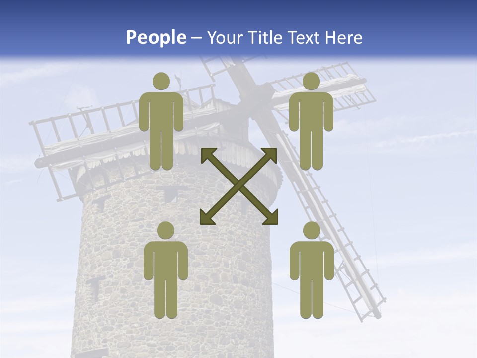 Baker Flour Scene PowerPoint Template