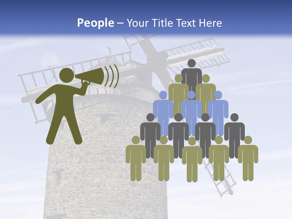 Baker Flour Scene PowerPoint Template