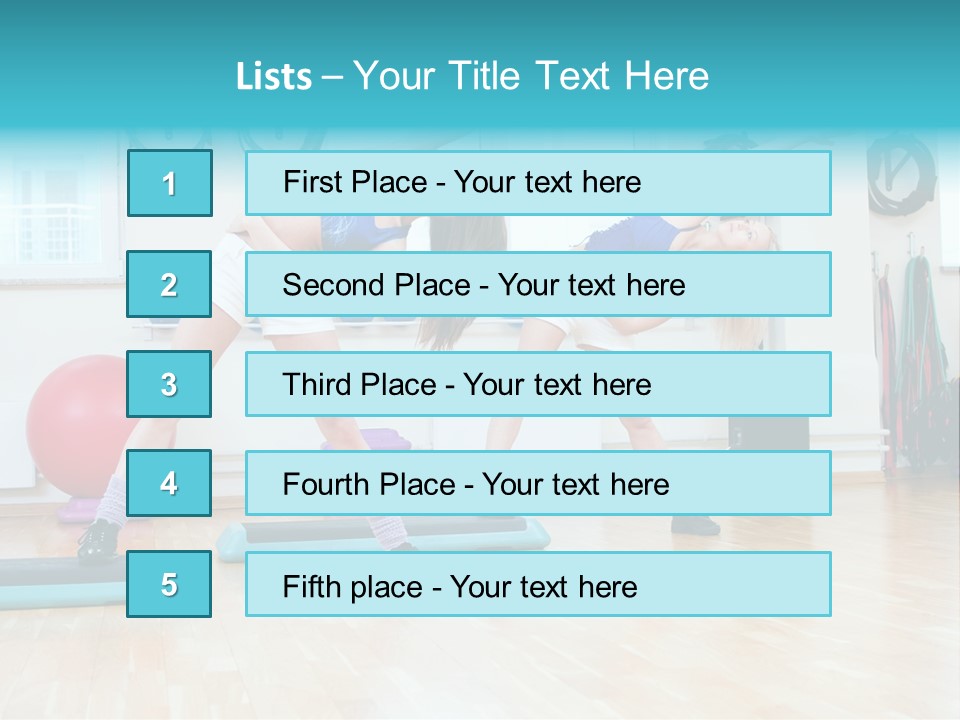 Life Ball Vitality PowerPoint Template