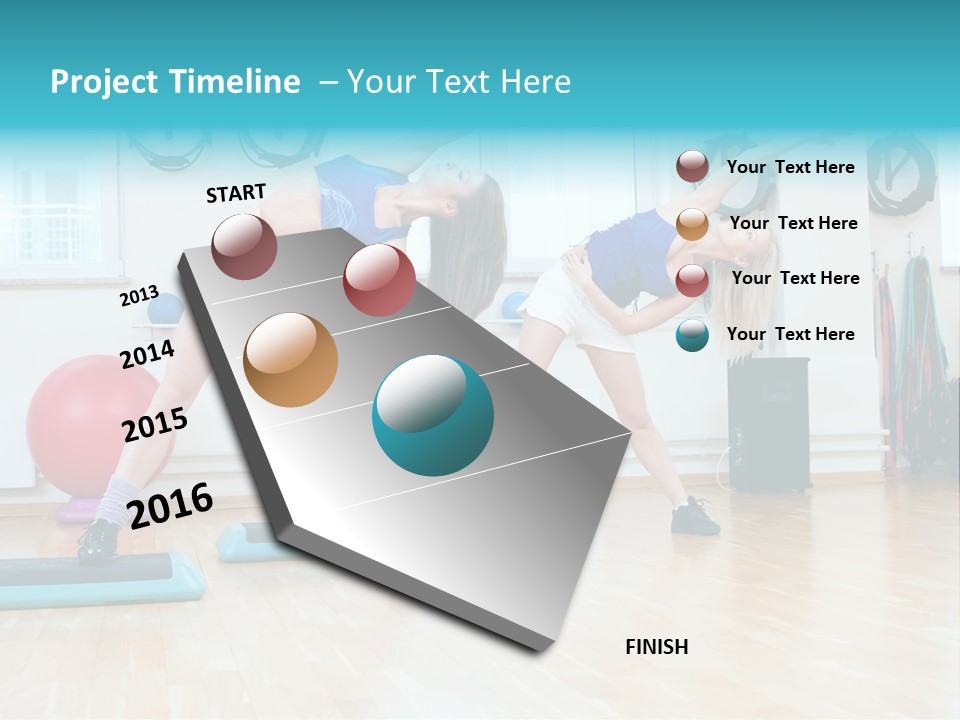 Life Ball Vitality PowerPoint Template