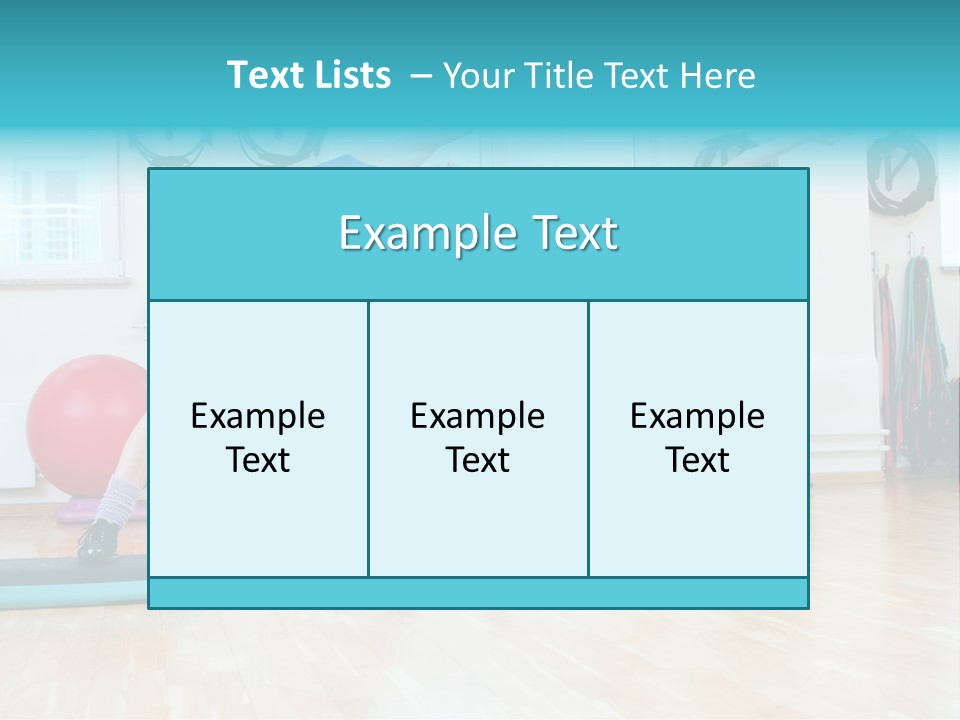 Life Ball Vitality PowerPoint Template