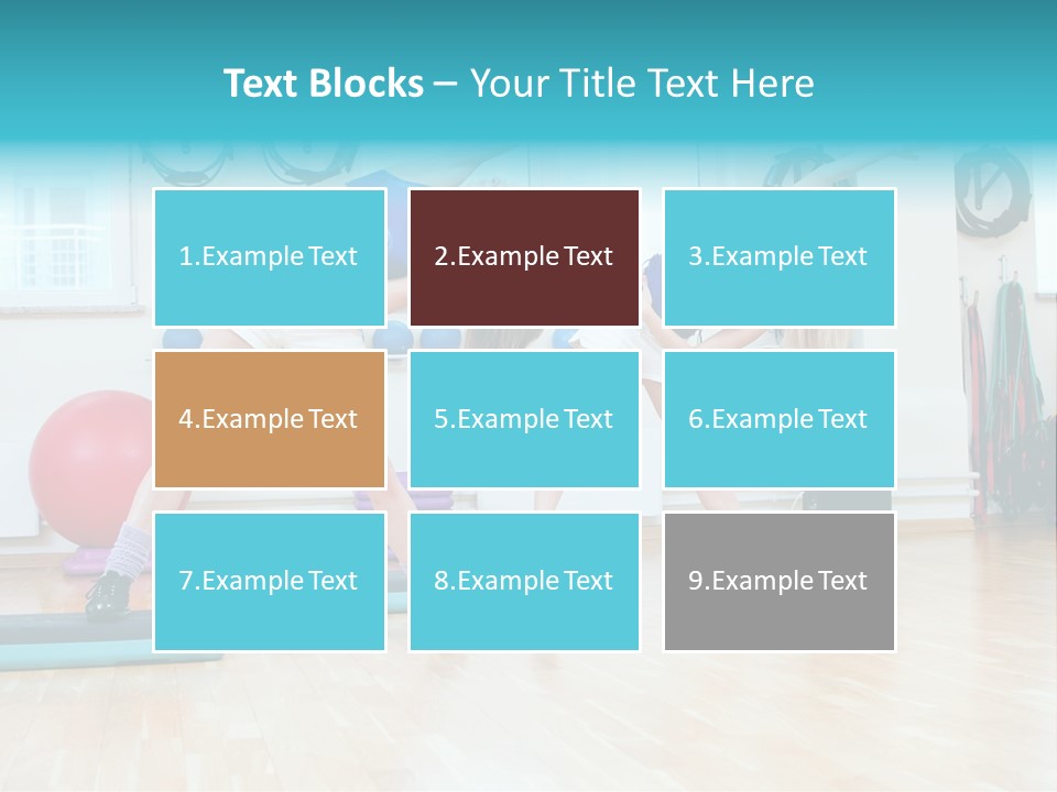 Life Ball Vitality PowerPoint Template