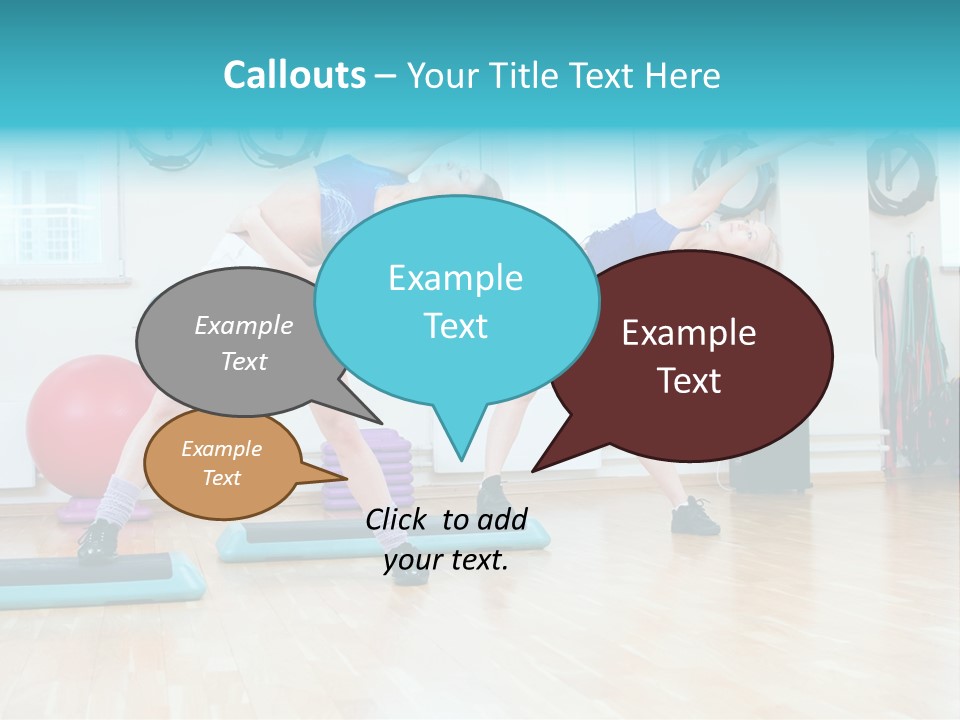 Life Ball Vitality PowerPoint Template