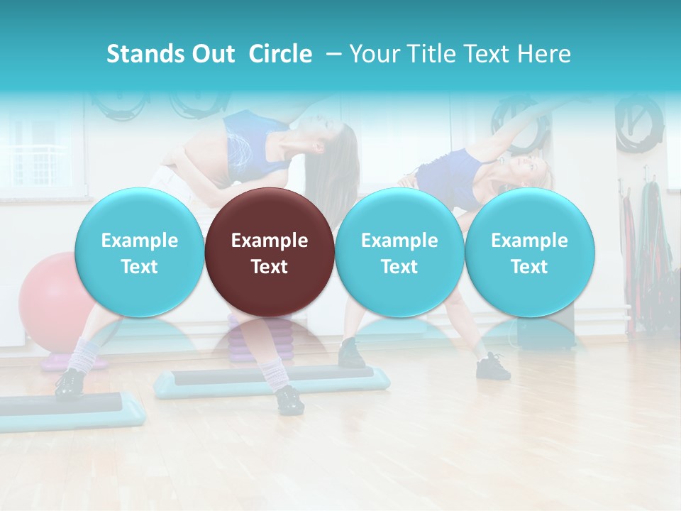 Life Ball Vitality PowerPoint Template