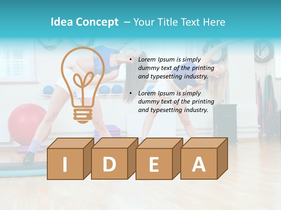 Life Ball Vitality PowerPoint Template