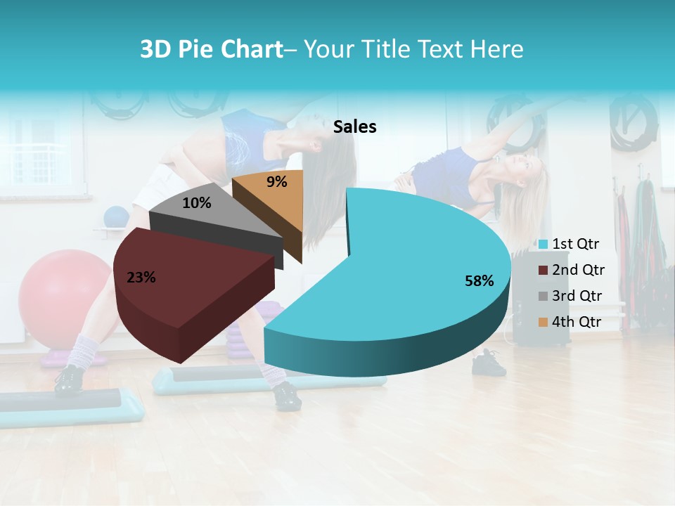 Life Ball Vitality PowerPoint Template