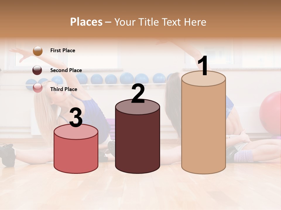 Club Center Weight PowerPoint Template