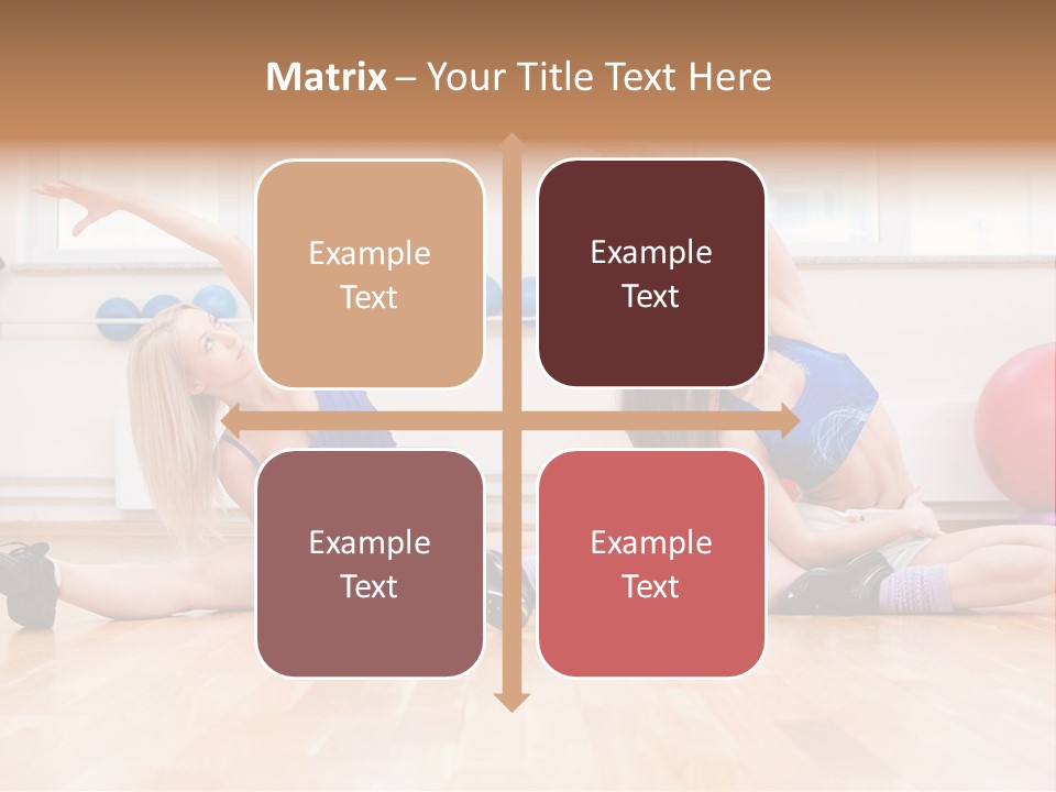 Club Center Weight PowerPoint Template