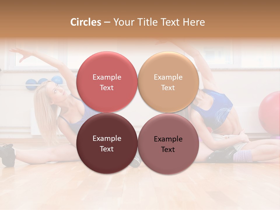 Club Center Weight PowerPoint Template