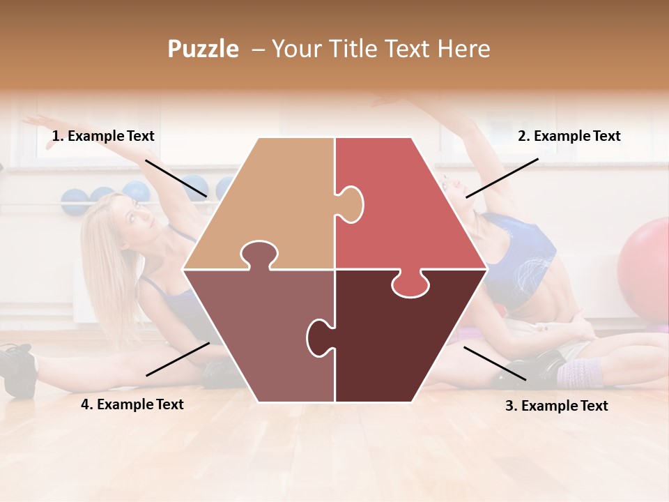 Club Center Weight PowerPoint Template