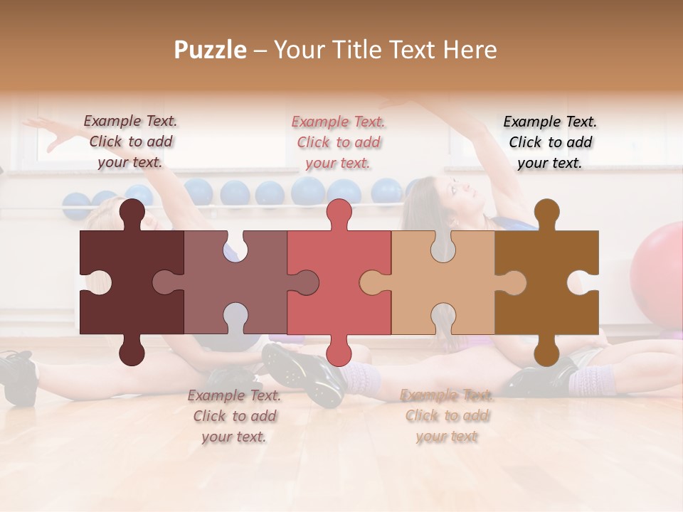Club Center Weight PowerPoint Template