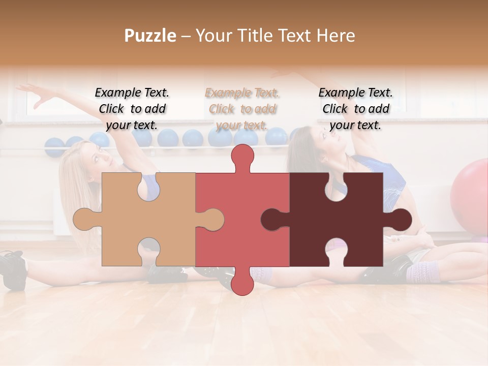 Club Center Weight PowerPoint Template