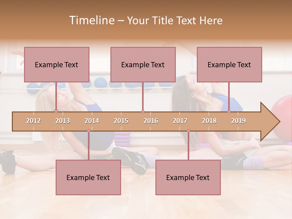 Club Center Weight PowerPoint Template