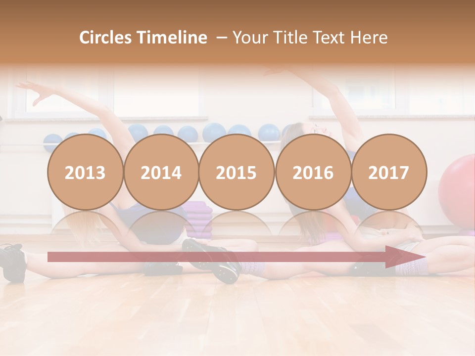 Club Center Weight PowerPoint Template