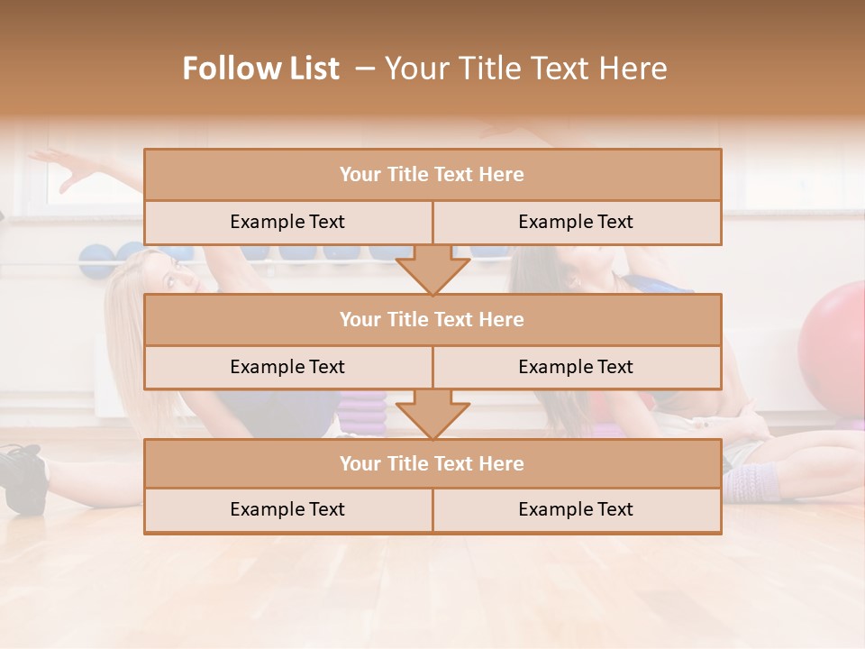 Club Center Weight PowerPoint Template