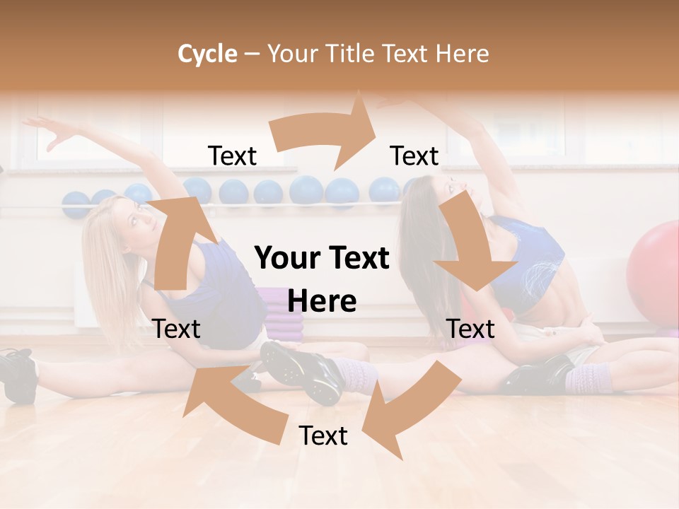 Club Center Weight PowerPoint Template