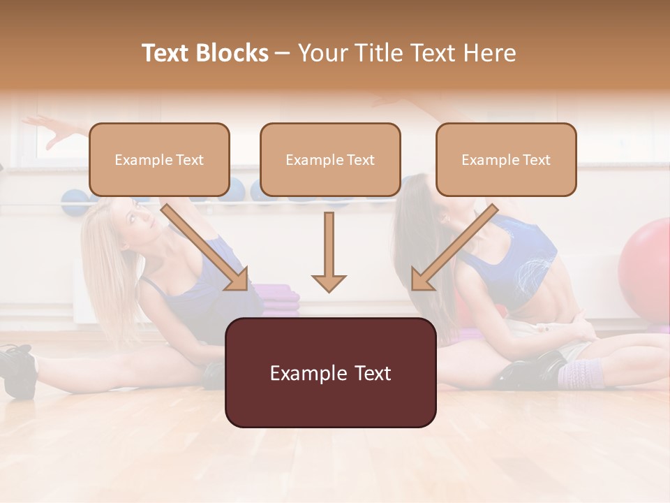 Club Center Weight PowerPoint Template