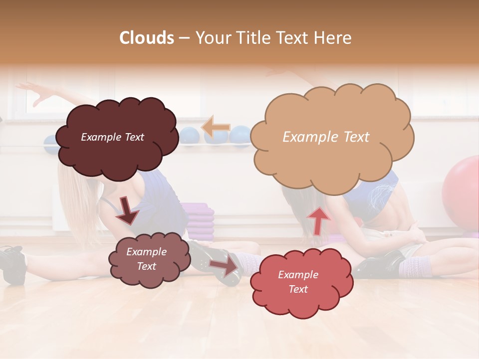 Club Center Weight PowerPoint Template
