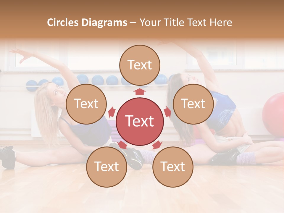Club Center Weight PowerPoint Template