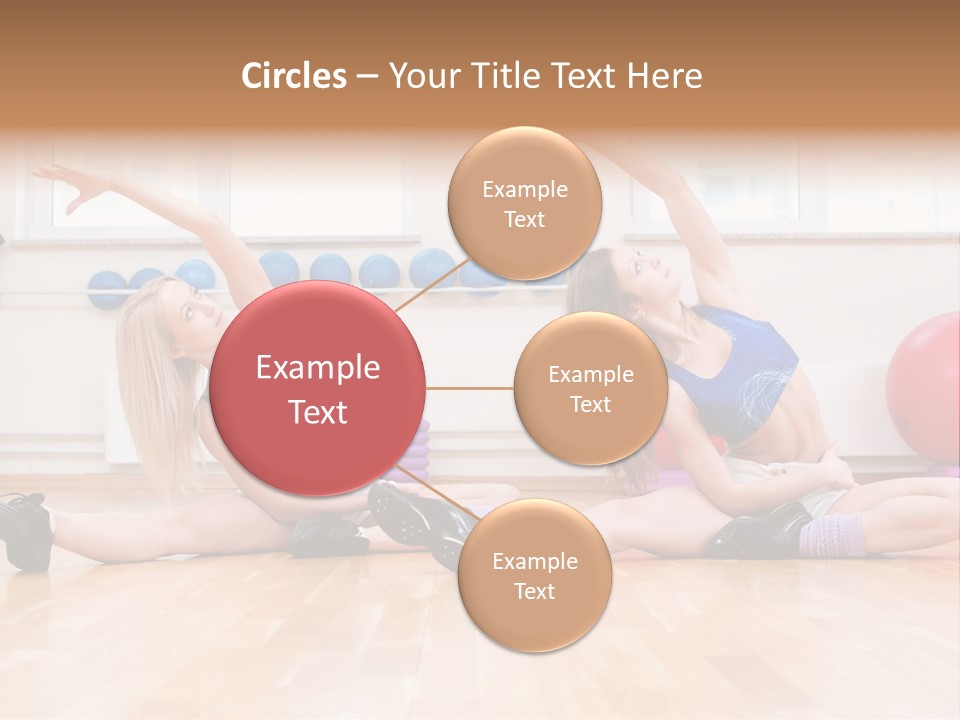 Club Center Weight PowerPoint Template
