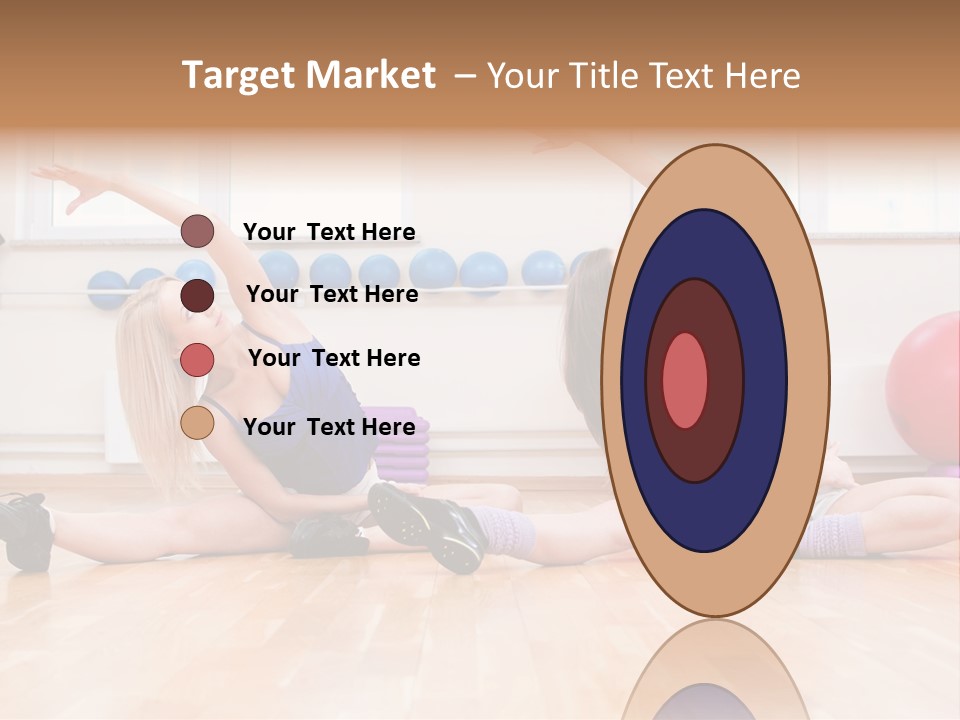 Club Center Weight PowerPoint Template