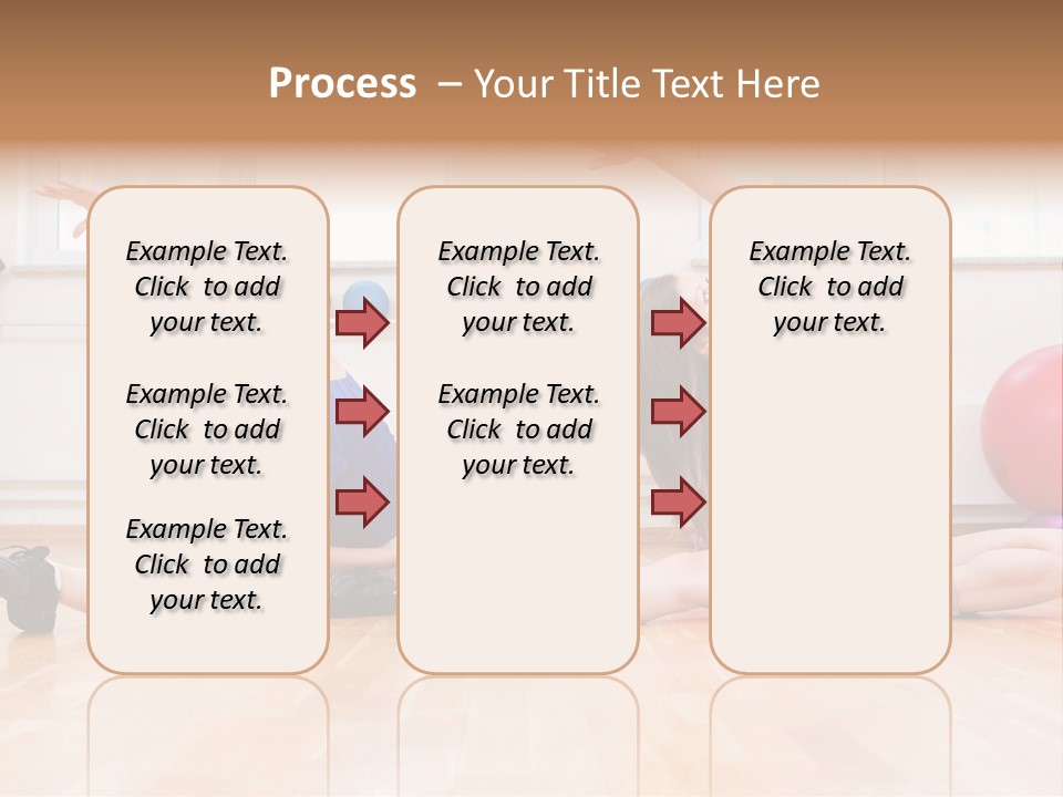 Club Center Weight PowerPoint Template