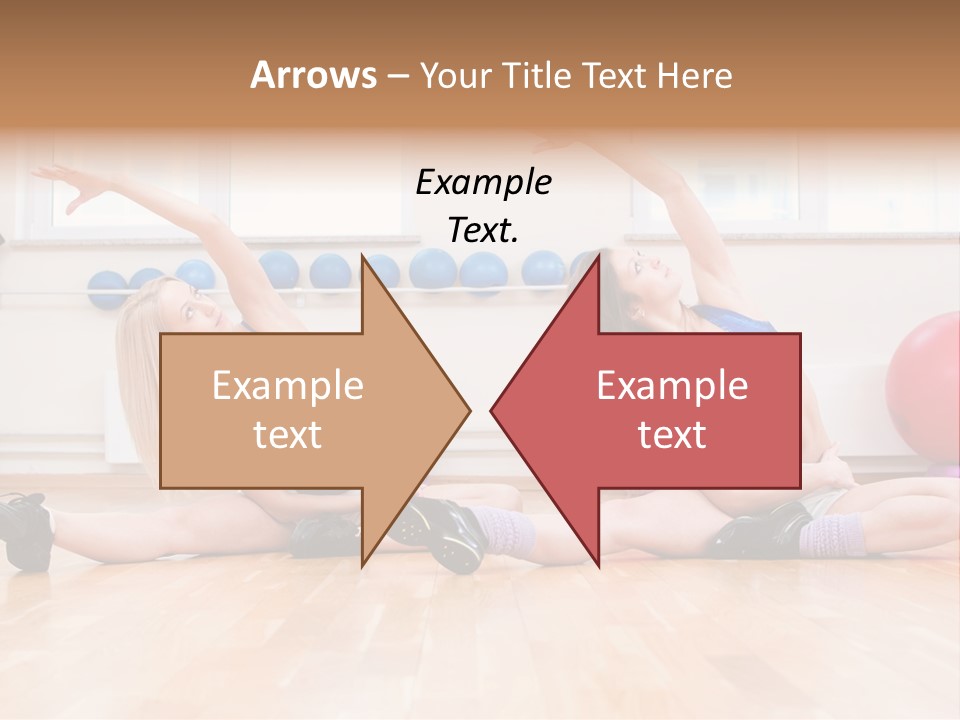 Club Center Weight PowerPoint Template