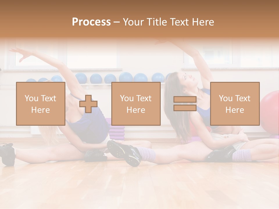 Club Center Weight PowerPoint Template