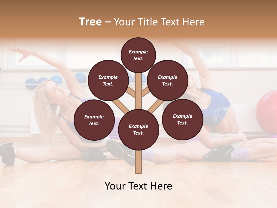 Club Center Weight PowerPoint Template