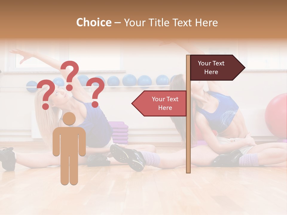 Club Center Weight PowerPoint Template