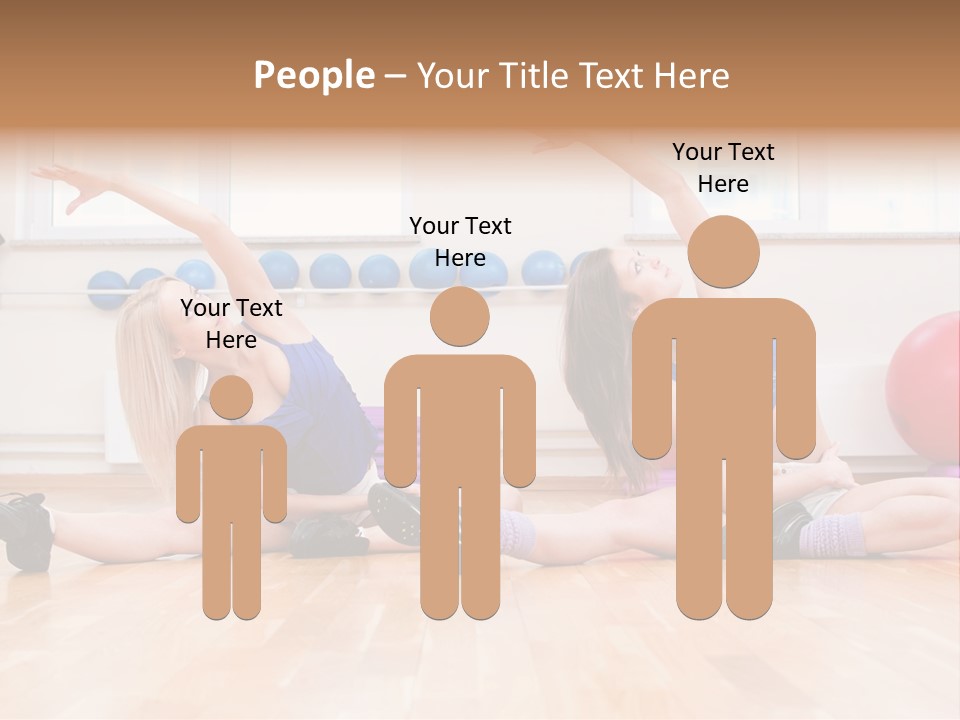 Club Center Weight PowerPoint Template