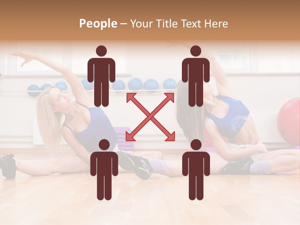Club Center Weight PowerPoint Template