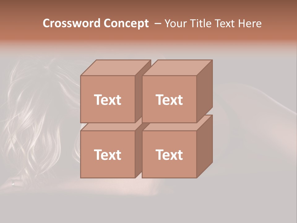 Sexy Elbow Lay PowerPoint Template