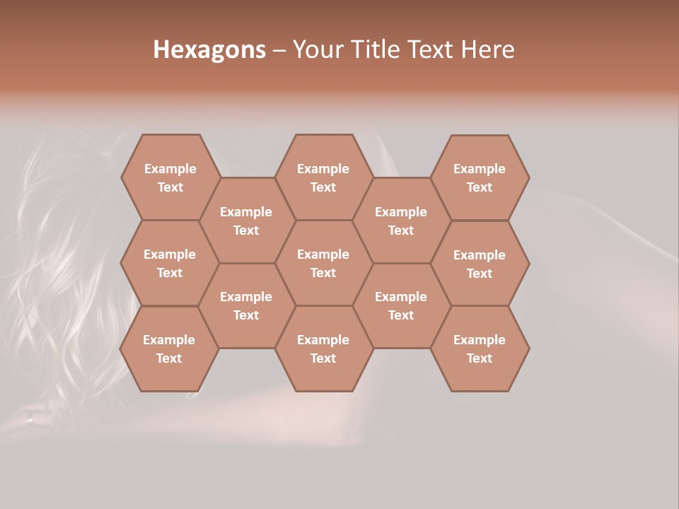 Sexy Elbow Lay PowerPoint Template