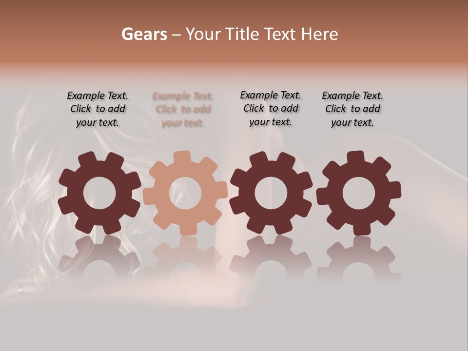 Sexy Elbow Lay PowerPoint Template