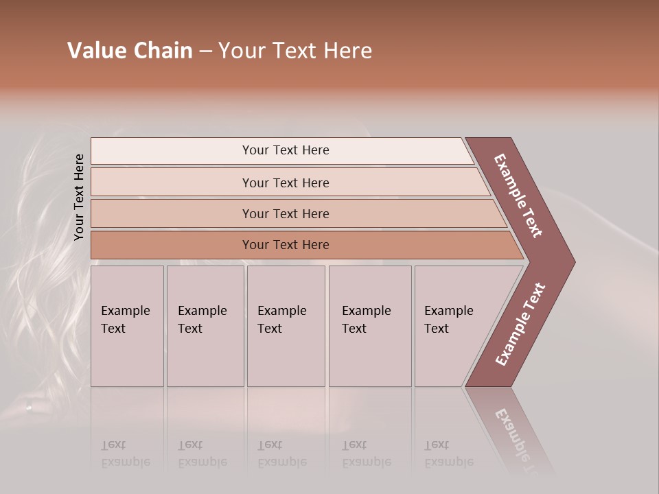 Sexy Elbow Lay PowerPoint Template