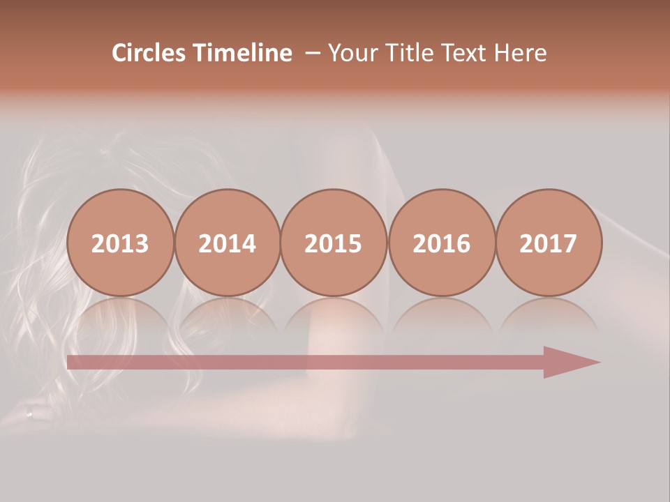 Sexy Elbow Lay PowerPoint Template