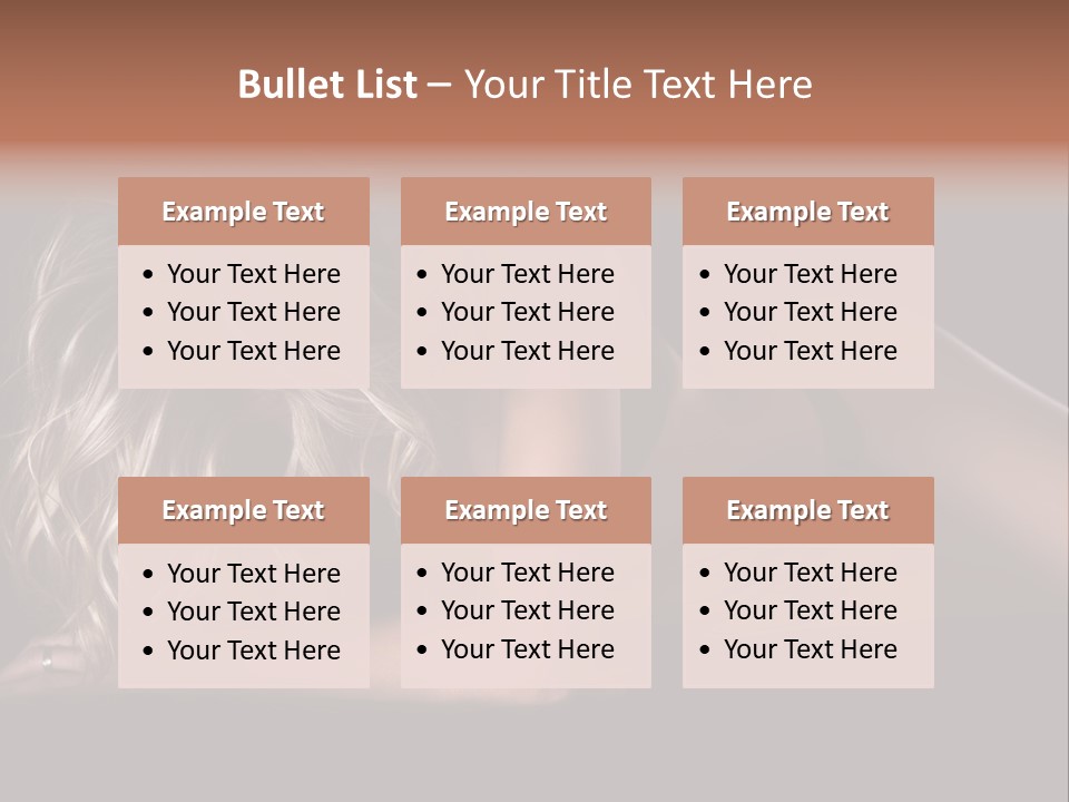 Sexy Elbow Lay PowerPoint Template