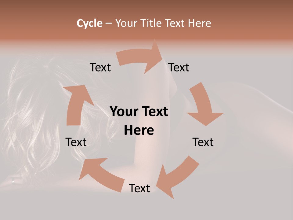 Sexy Elbow Lay PowerPoint Template